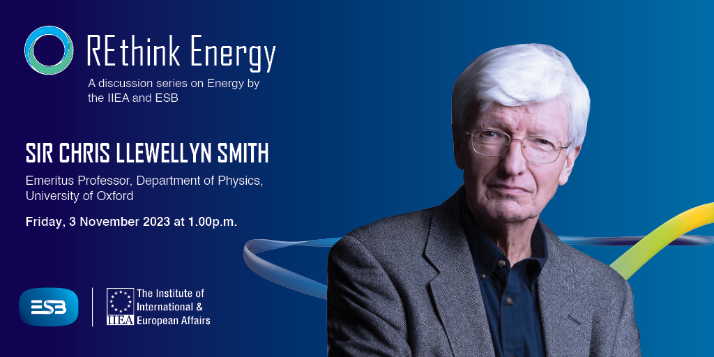 Professor Chris Llewellyn will discuss the Royal Society Report on Large-Scale Energy Storage. Graphic banner