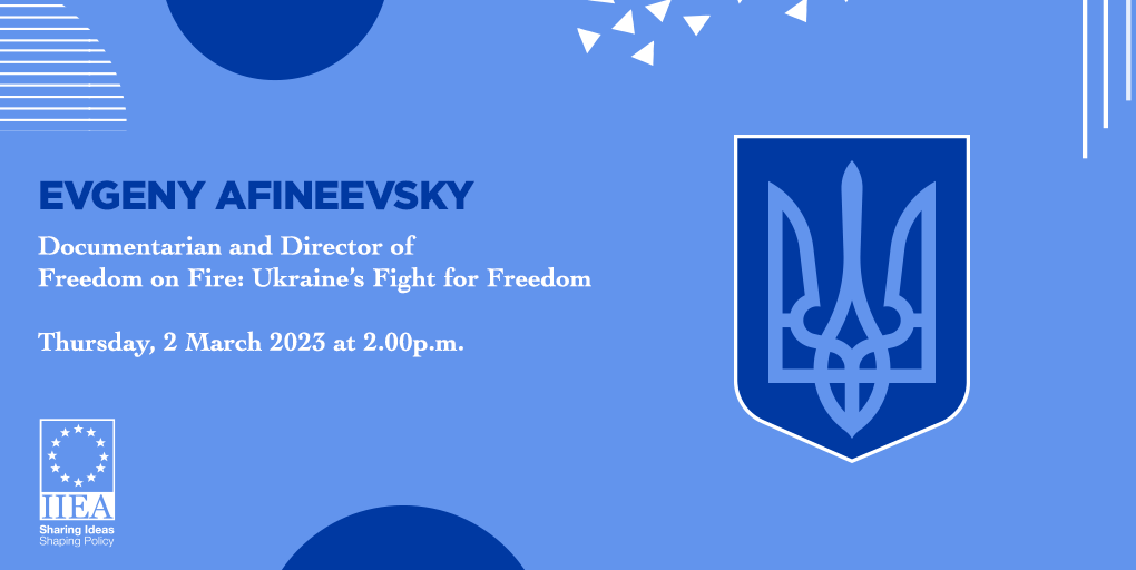 A presentation by Evgeny Afineevsky, Documentarian and Director of Freedom on Fire: Ukraine’s Fight for Freedom and Winter on Fire: Ukraine’s Fight for Freedom