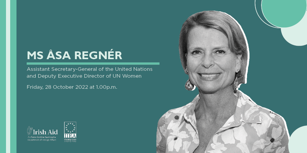 Ms Åsa Regnér, Assistant Secretary-General of the United Nations and Deputy Executive Director of UN Women