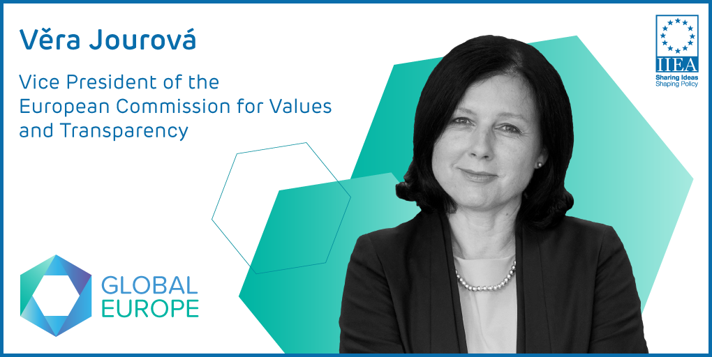 Věra Jourová, Vice President of the European Commission for Values and Transparency