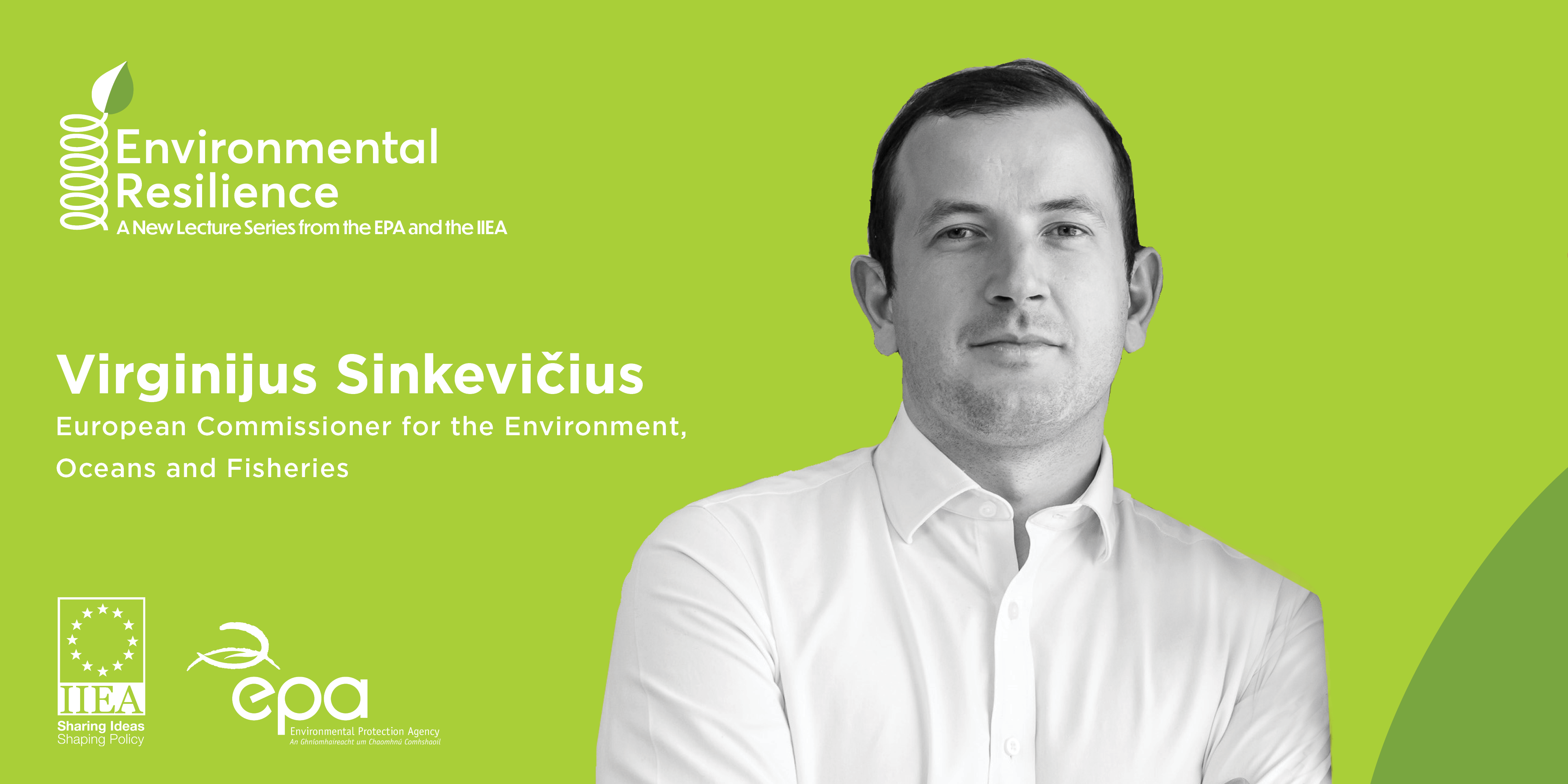 Commissioner Virginijus Sinkevičius will outline how the EU intends to  set Europe on a course to environmental recovery. 