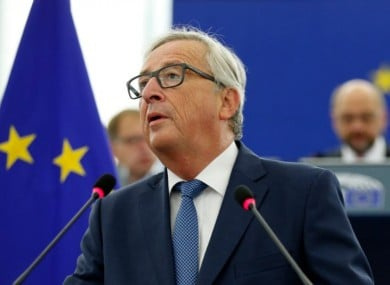 European Commission President Jean-Claude Juncker sets out his vision for the Europe