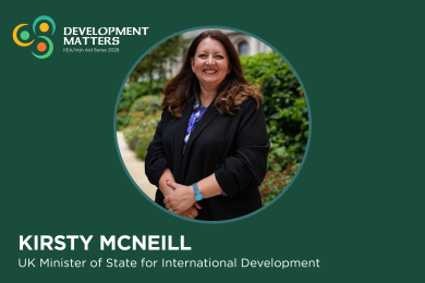 A Keynote Address by UK Minister of State for International Development Kirsty McNeill