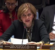 Helen La Lime, Special Representative of the Secretary-General for Haiti and Head of the United Nations Integrated Office in Haiti (BINUH)
